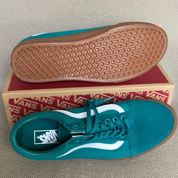 Vans Old Skool Quetzal Green / Gum mens - Picture 2 of 16